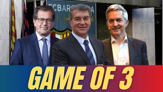 LAPORTA, FONT AND FREIXA READY FOR THE FINAL BATTLE ⚔️🔵🔴