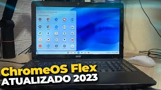 CHROME OS FLEX 2023: COMO BAIXAR E INSTALAR EM PC/NOTEBOOK FRACO