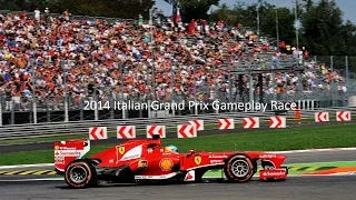 2014 Italian Grand Prix Gameplay Race as Fernando Alonso 13 Laps F1 2013 Game