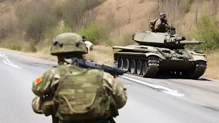 ONE DAY ! Ambush on the Bakhmut Main Road: Russian Tank convoy Wiped Out in a few seconds - ARMA 3