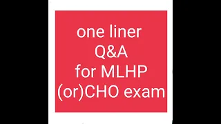 #NORCET,#AIIMS,#NIMHANS,#MLHP,#CHO # NURSING OFFICER, important one liners