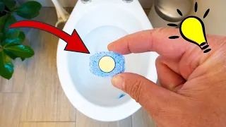 Put a Dishwasher Tablet in your Toilet Bowl 🔥😲 The RESULTS Will SHOCK You!