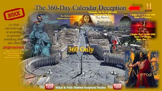 The Zadok 360 / 364 Calendar Deception / Hoax