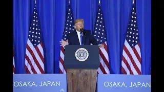 LIVE: Пресс-конференция Дональда Трампа в Японии