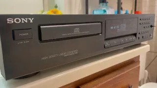 Sony CDP-211 High Density Linear Converter Compact Disc Player