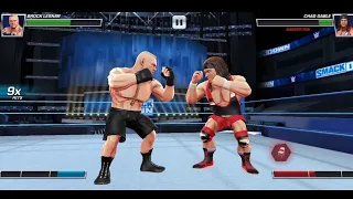 Brock Lesnar wrestling match wwe mayhem