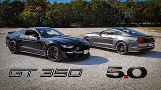2017 Shelby GT350 Versus 2020 Mustang GT | Clash of The Ponies