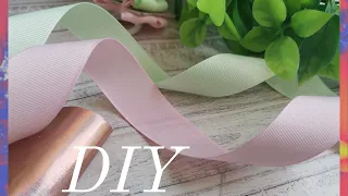 Они просто СУПЕР! Милые маленькие бантики из репсовой ленты 2,5 см/мк/diy/tutorial/ribbon bows