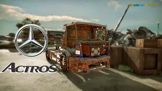 Restoration Mercedes Actros Race V8 - Car Mechanic Simulator 2018