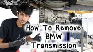 How To Remove BMW E60 5 Series Transmission