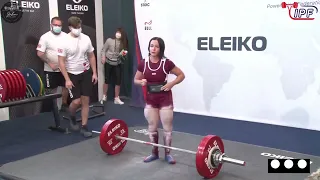 Noemie Allabert - 1st Place 430kg Total - 52kg Class 2021 IPF World Women's Classic