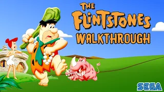 Flintstones. Walkthrough. Longplay. Sega 16 bit. Full HD 60 fps.
