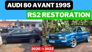 Audi 80 Avant Full Restoration - RS2 Kit