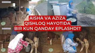 QISHLOQDA BIR KUNIMIZA•TANDIRDA NON YOPISHDAN-MOL TEGINI TOZALASHGACHA!