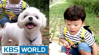 Daebak is on a date with this cute little friend Darong! [The Return of Superman / 2017.08.27]