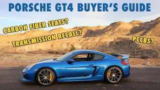 Porsche GT4 (981) Buyers Guide-- Watch before Buying!