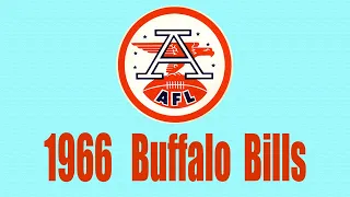 1966 AFL Buffalo Bills highlights NFL