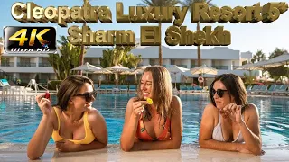 4K CLEOPATRA LUXURY RESORT 2023 SHARM EL SHEIKH  HOTEL НОРМАЛЬНАЯ ПЯТЕРКА EGYPT