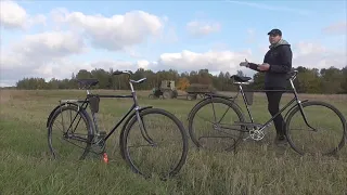 Дорожные велосипеды СССР. ХВЗ в-110"Прогресс" и в-120"Украина"