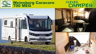 Weinsberg Caracore 700 MEG - Was verbirgt sich unter der schicken Schale ? - Test - Clever Campen