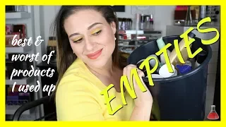 Empties | Makeup, Skincare, Hair Care Best & Worst | Repurchase?