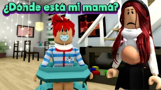 DONDE ESTA MI MAMA 😞😔 HISTORIA BROOKHAVEN ROBLOX