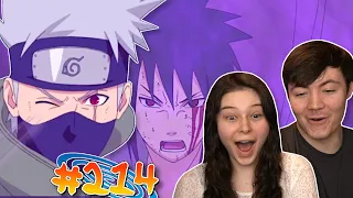 My Girlfriend REACTS to Naruto Shippuden EP 214 (Reaction/Review)