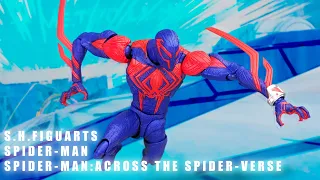 SHF REVIEW : S.H.Figuarts Spider-Man 2099 | Spider-Man Across the Spider-Verse | Unbox