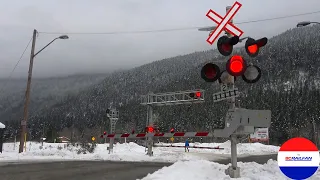 Railroad Crossing | Chaumox Road, North Bend, BC