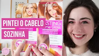 Pintei o Cabelo Sozinha Pela Primeira Vez - Casting Creme Gloss L'Oréal Paris | Rainhas da Pechincha