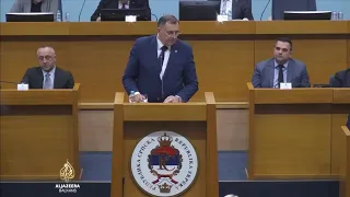 Dodik ponovo prijeti secesijom i negira genocid u Srebrenici