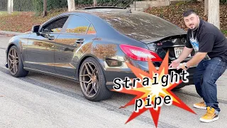 Straight Pipe CLS63 AMG!!!!!