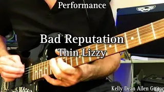 Bad Reputation - Thin Lizzy. Guitar Cover KDA