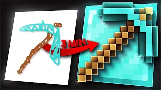 ZEICHNE JEDES MINECRAFT ITEM ⇨ DU BEKOMMST ES