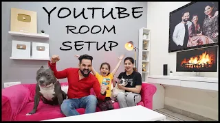 Finally Our Youtube Room Setup | Room Tour and Funny Family Vlog | Harpreet SDC