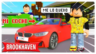 ESTO PASA SI DEJAS TU COCHE SOLO en BROOKHAVEN - Roblox YoSoyLoki