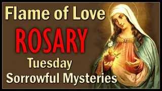 Flame of Love Tuesday Rosary, Sorrowful Mysteries for Tuesday & Friday YouTube Video