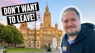 First time in GLASGOW SCOTLAND (Our Last Day in the UK 🥺) & Flying Home