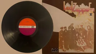 Led Zeppelin II 1969 UK 1st Press - Full Album Side 1 #ledzeppelin #vinyl #fullalbum #record #lp