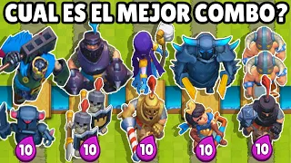 CUAL ES EL MEJOR COMBO? | OLIMPIADAS de COMBOS de CLASH ROYALE