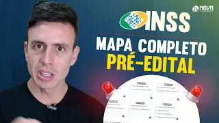 CONCURSO INSS 2024 MAPA DE ESTUDOS COMPLETO (PRÉ-EDITAL)