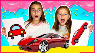 Quem fizer o melhor desenho vence | Jéssica Godar, Laurinha E Helena E Gabriel