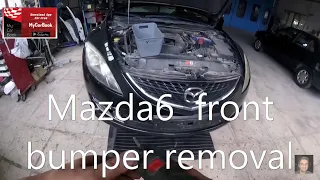 Mazda 6 ( 2003–2016 ) Front Bumper Removal