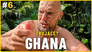 MANAGER TRYS A STRANGE FRUIT AND GOES TO EXPLORE A TROPICAL FOREST IN AFRICA - GHANA