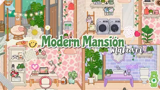 🌿Preppy Modern Mansion | House Ideas Toca Boca ✨ Toca Life World | Makeover