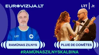 #RamūnasZilnysKalbina EUROVIZIJA.LT atrankos finalininkų duetą „Pluie de Comètes“ | 2024-02-01