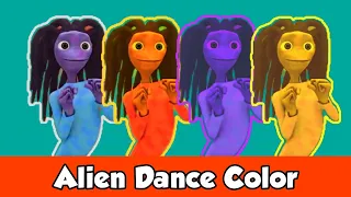 Alien Dance Challenge - El Taiger Me Kemaste Dame Tu Cosita Song Color | Billions Dance