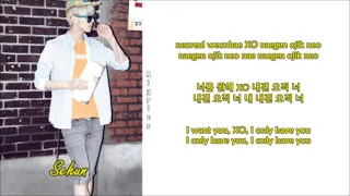 EXO-K - XOXO (Rom-Han-Eng Lyrics) Color & Picture Coded