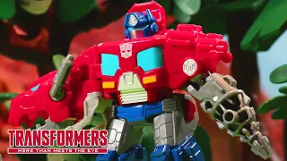 Optimus Prime geldi | STOP MOTION | Çocuklar için animasyon | Karikatür | Transformers Çocuklar