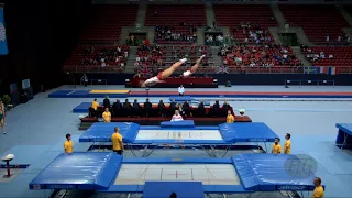 Russian Federation 2 (RUS) - 2017 Trampoline Worlds, Sofia (BUL) - Qualification Synchro Routine 1